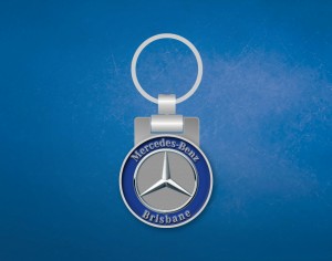 Mercedes Benz Personalzed Keyring Brisbane